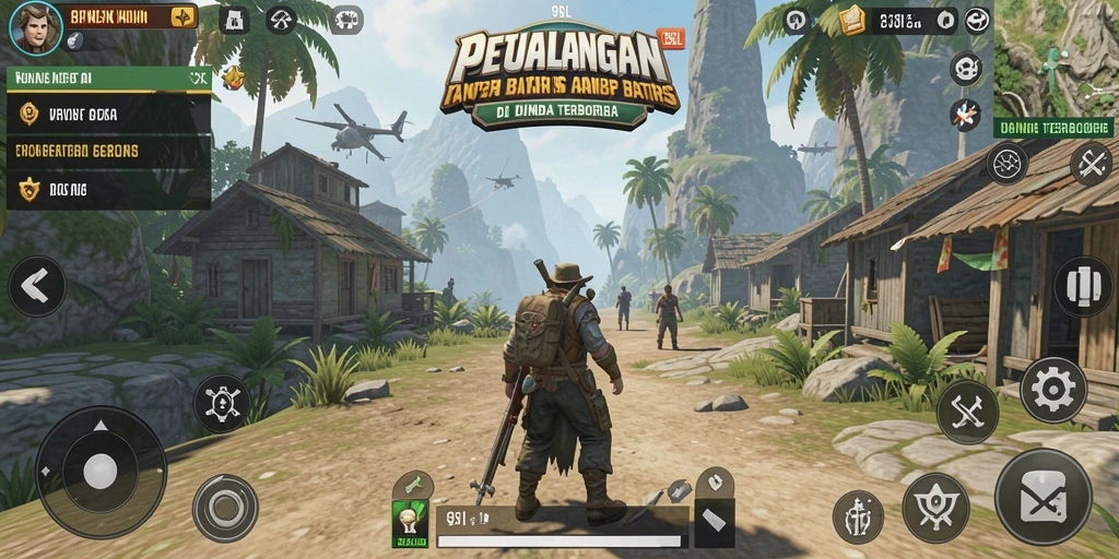Gameplay seru dalam dunia terbuka 9SL.