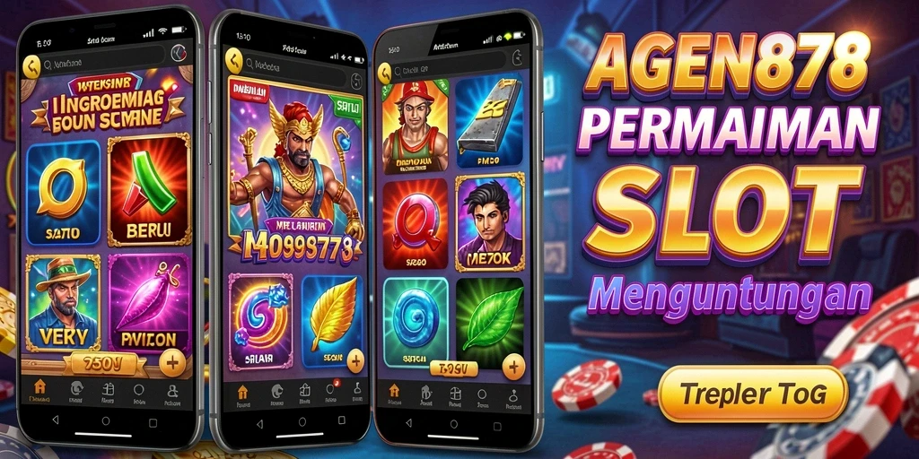 Screenshot AGEN878 menampilkan gameplay seru dari permainan slot.