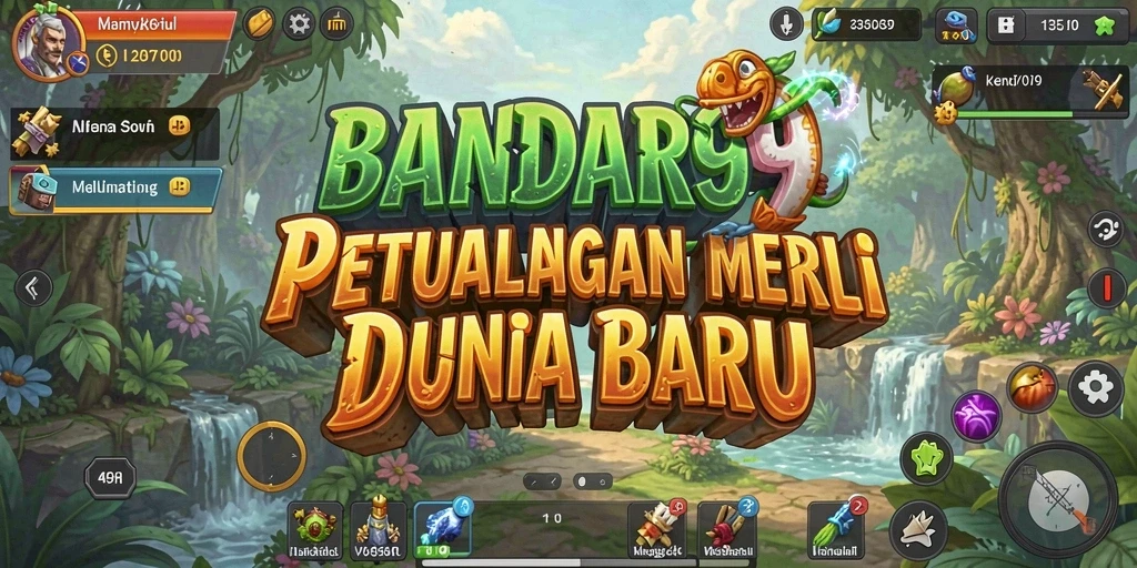 Gameplay BANDAR99 dengan grafis petualangan yang menawan.
