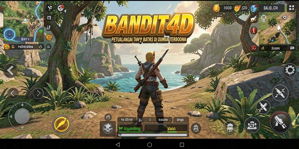 Gameplay BANDIT4D yang menakjubkan dalam dunia terbuka yang luas.