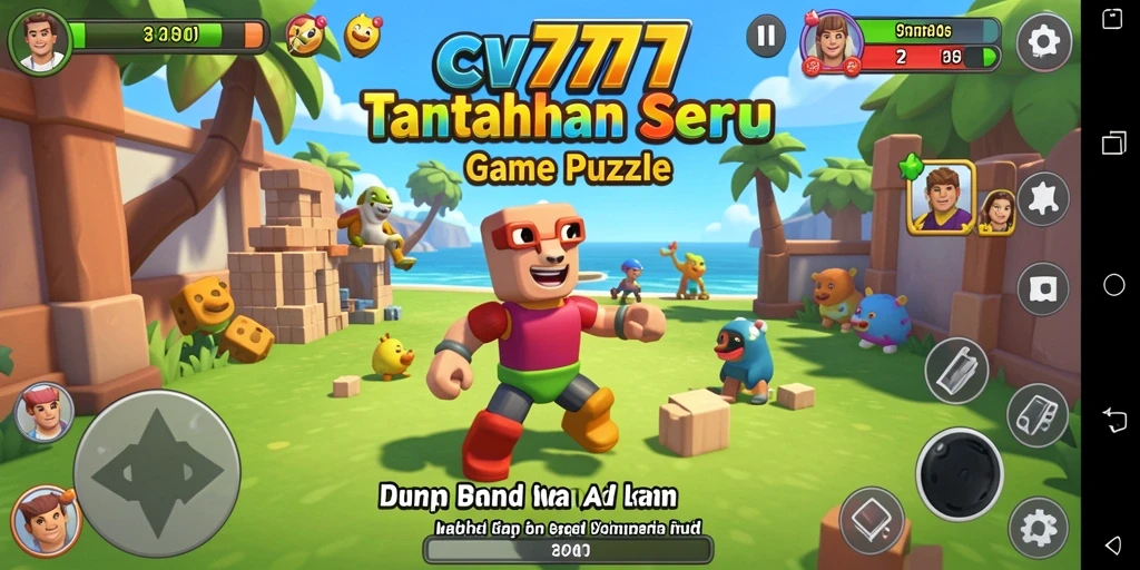 Screenshot gameplay CV777 yang penuh tantangan Puzzle.