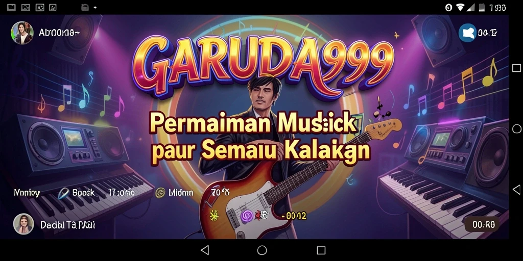 Tampilan gameplay GARUDA999 dengan berbagai pilihan lagu menarik.