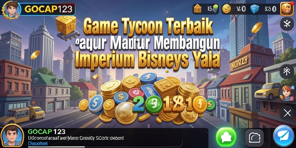 Screenshot utama GOCAP123 memperlihatkan gameplay Tycoon yang menarik.