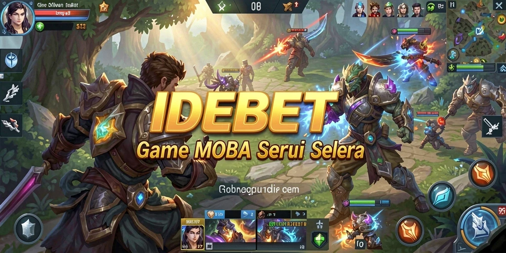 Tampilan gameplay seru dan strategis dari IDEBET.