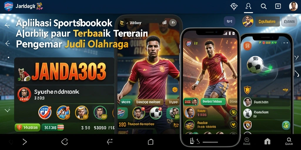 Tampilan utama JANDA303 yang menarik dengan opsi taruhan olahraga.