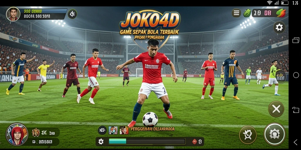 Gameplay seru dengan fitur pertandingan sepak bola yang menarik.