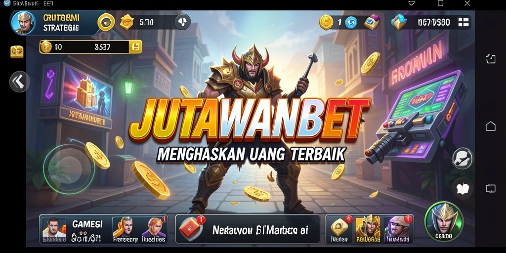 Tampilan gameplay menarik di JUTAWANBET dengan strategi mendalam.