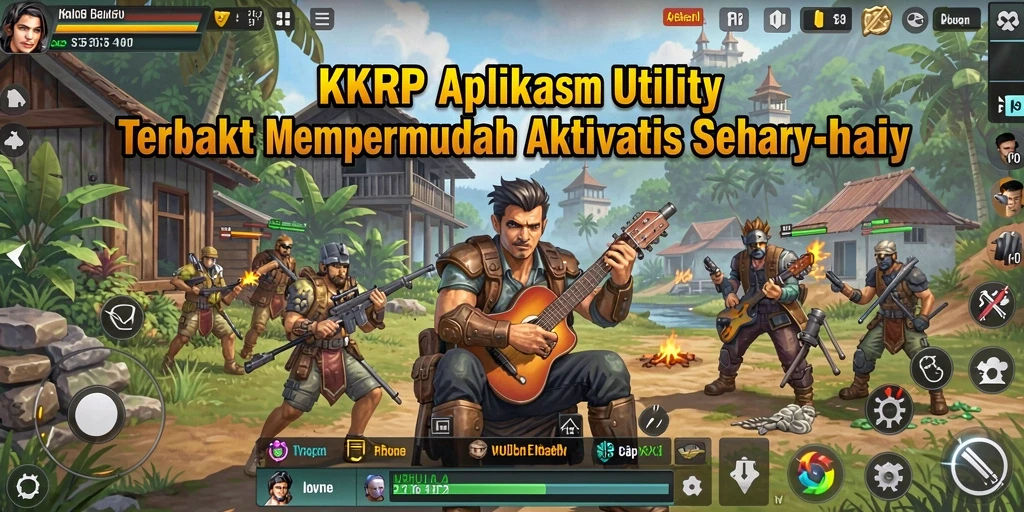 Screenshot utama aplikasi KKRP yang menunjukkan fitur pengelolaan tugas.