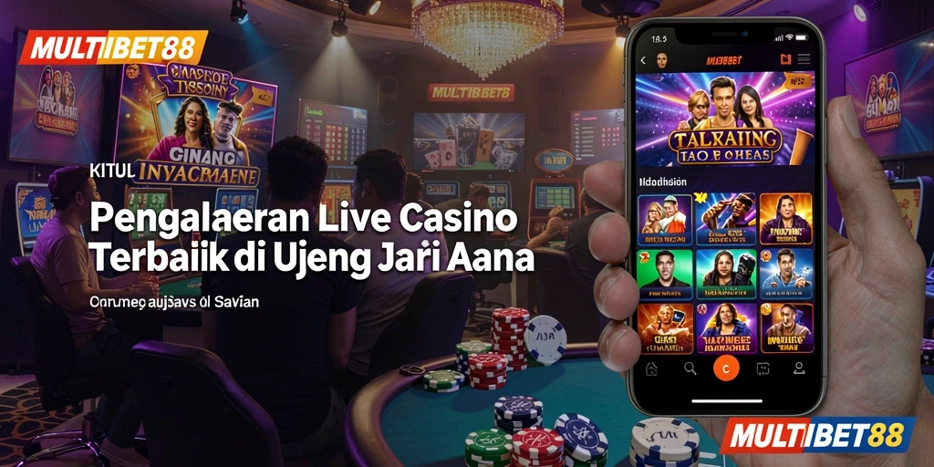 Tampilan menarik dari gameplay Live Casino MULTIBET88 yang mengasyikkan.