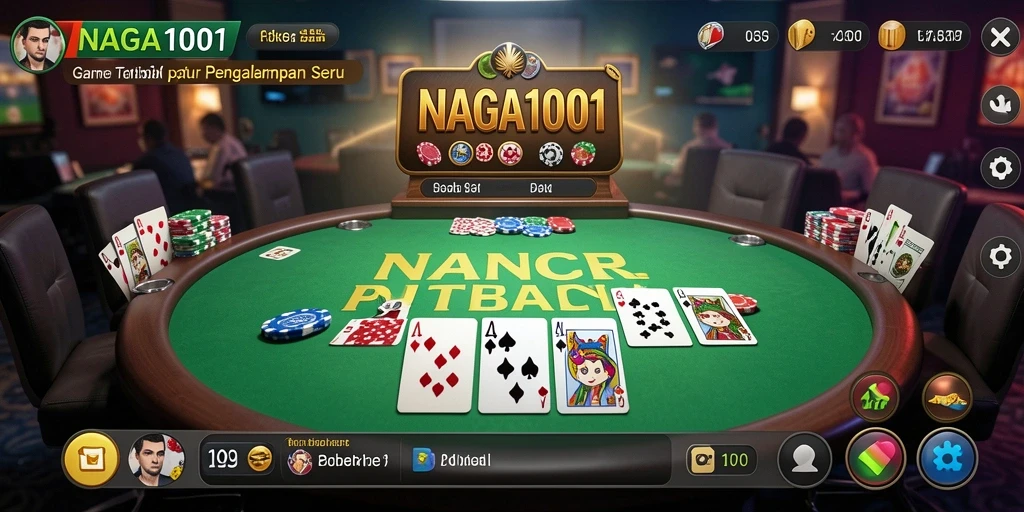 Tampilan gameplay seru dan interaktif di NAGA1001.