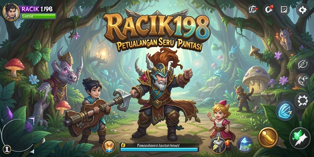 Tangkapan layar gameplay seru di dunia petualangan yang menawan.