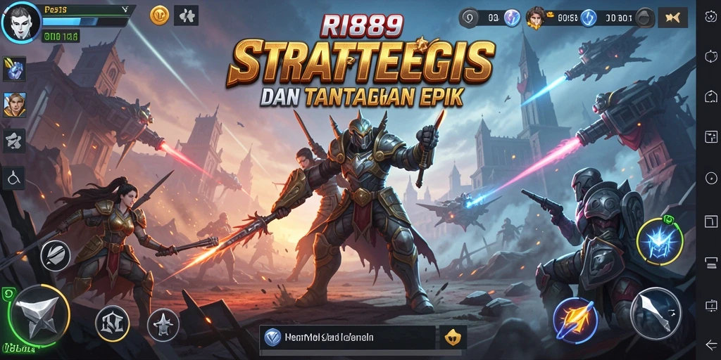 Tampilan menakjubkan dari pertempuran strategis dalam RI889.