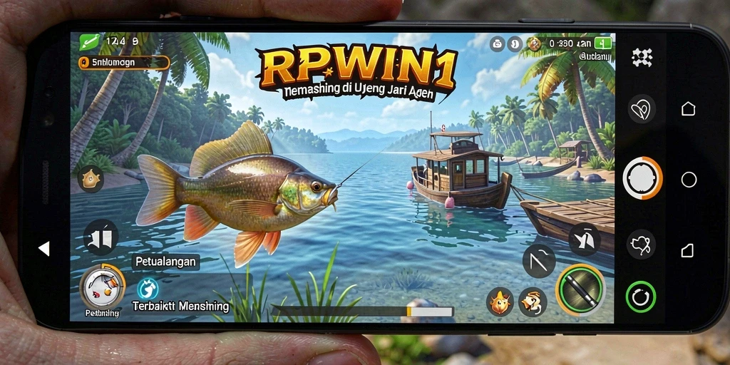 Tangkapan ikan yang mengesankan di RPWIN1 dengan grafik yang luar biasa.