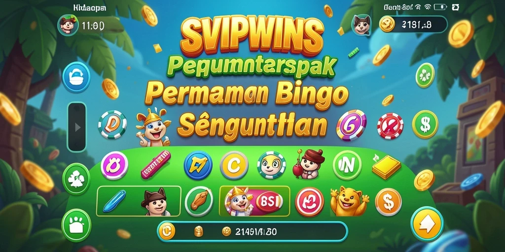 Gameplay seru Bingo di SVIPWINS yang penuh tantangan dan kesenangan.