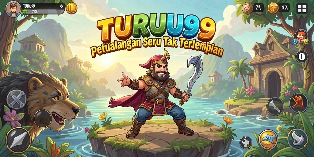 Tangkapan layar TURU99 menunjukkan aksi seru dalam petualangan yang mendebarkan.