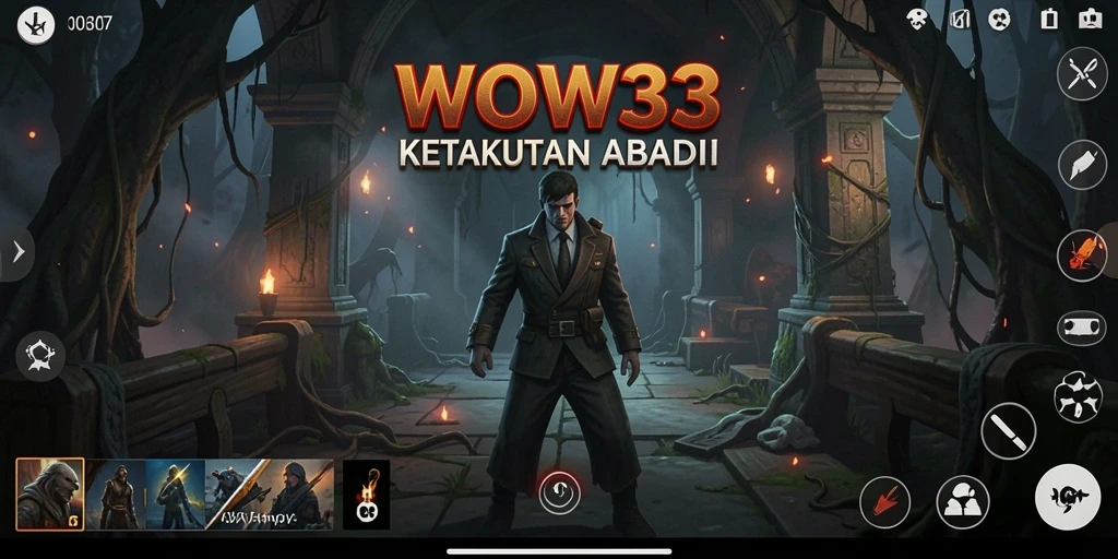 Gameplay WOW33 memperlihatkan suasana Horror yang mencekam dan menegangkan.